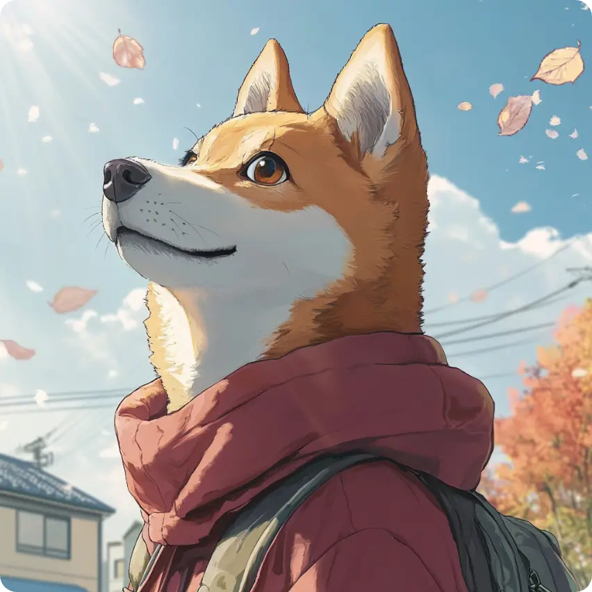 a cartoon dog ai image created by ai