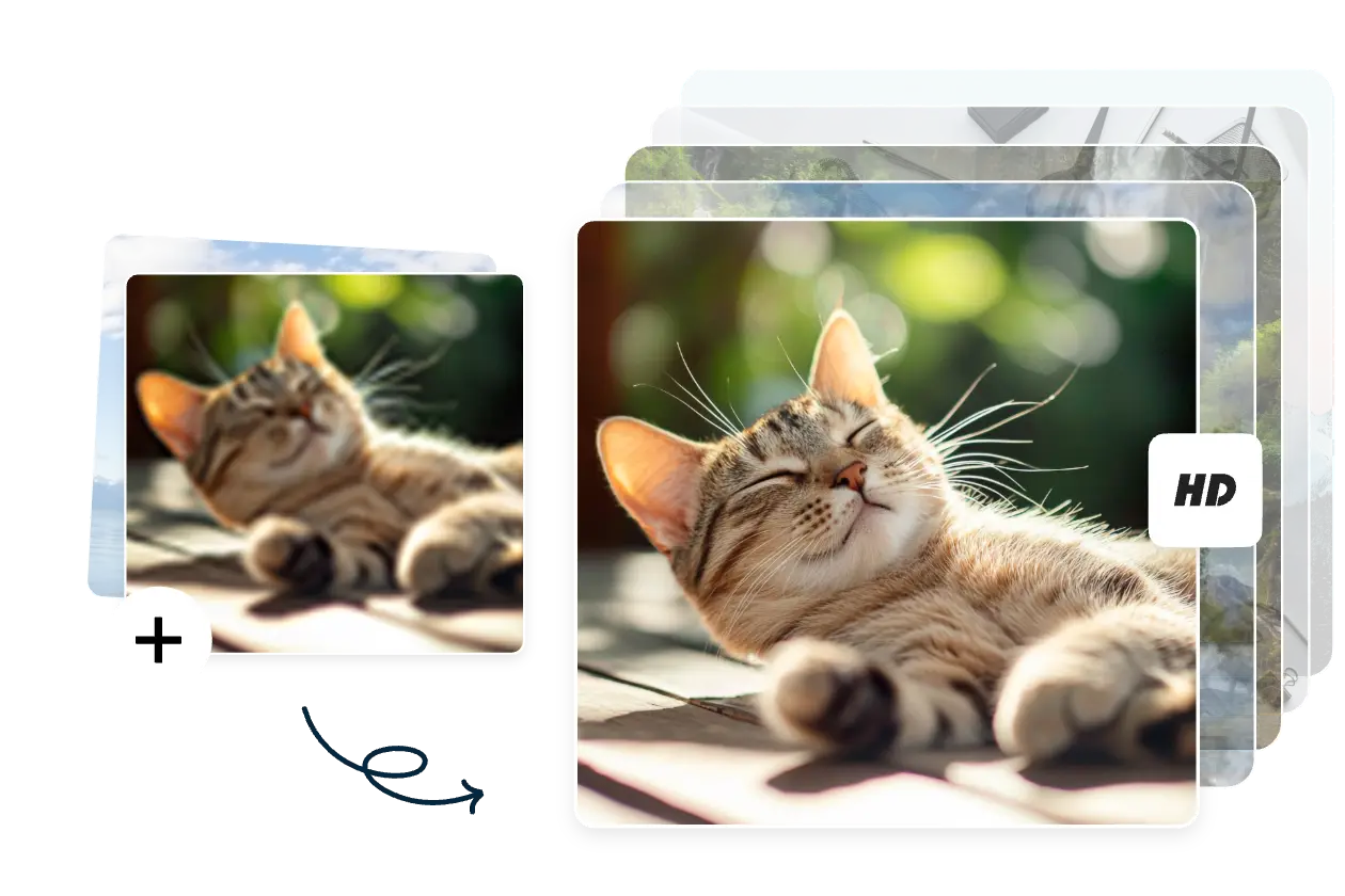batch enhance photos with high quality