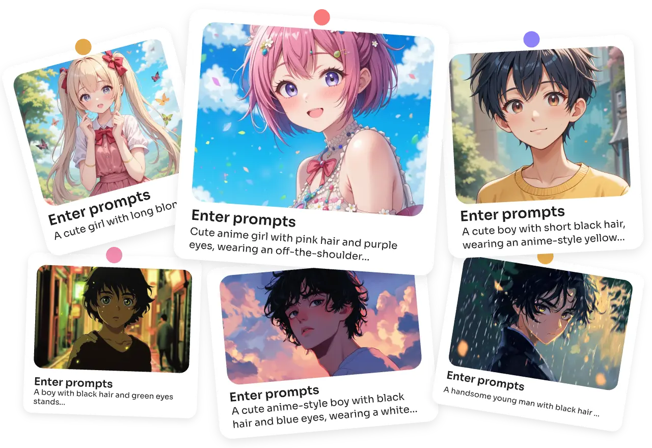 create unique six manga art images with ai ease online free ai manga generator