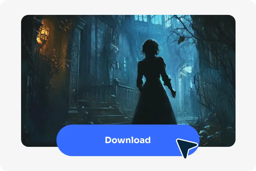 download the ai generated dark fantasy image in AI Ease