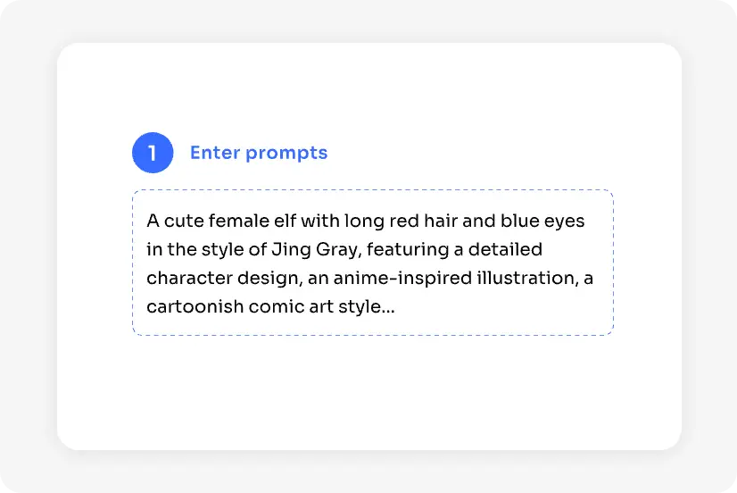 enter your prompts for ai elf