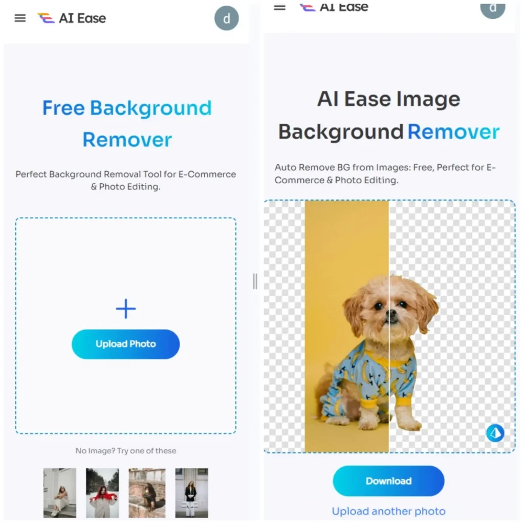 Upload Photo to Remove Background