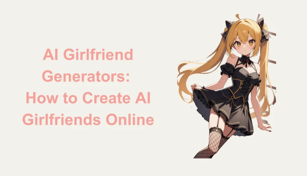 ai girlfriend like Ani generated by AI girlfriend generator
