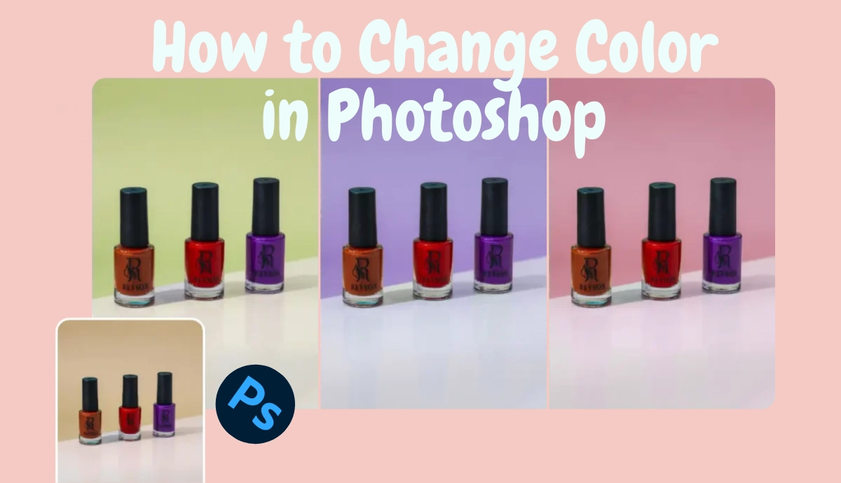how to change color in photoshop