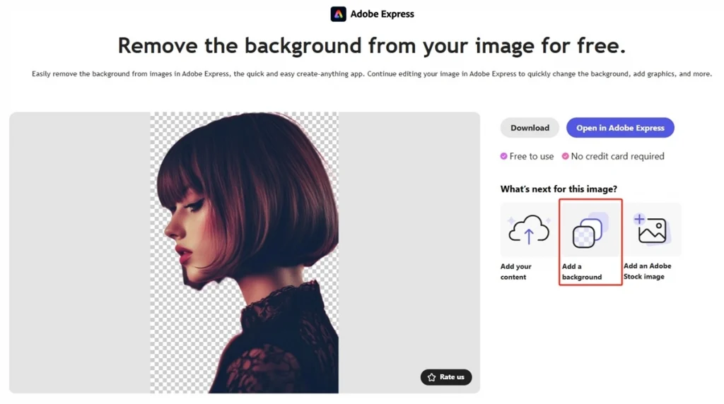 a screenshot of selecting a color to add a background