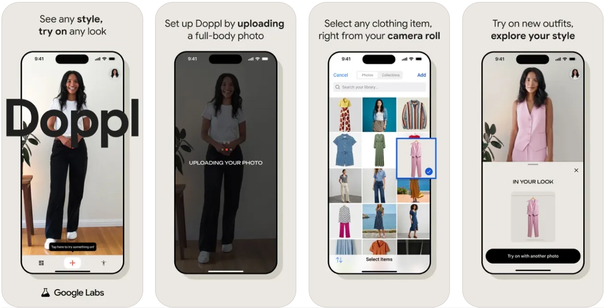 doppl app google play download interface