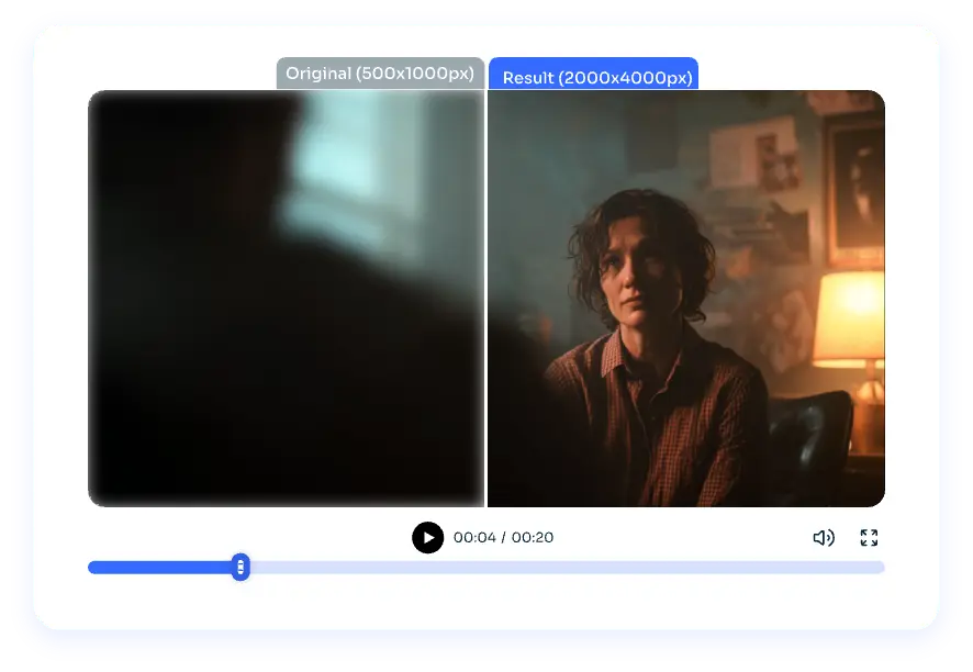 the step of converting video to 4K with AI Ease’s 4k video converter